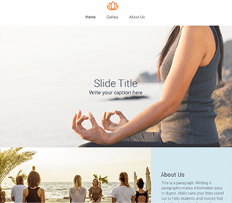 Desktop Website