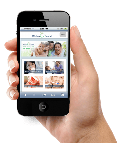 Click To Order! Mobile Website