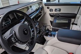 interior of car