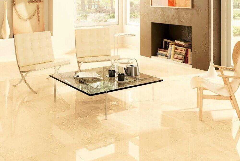Beautiful floor tiling