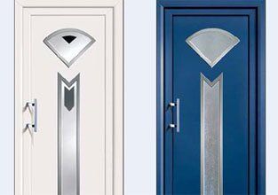 Aluminium doors