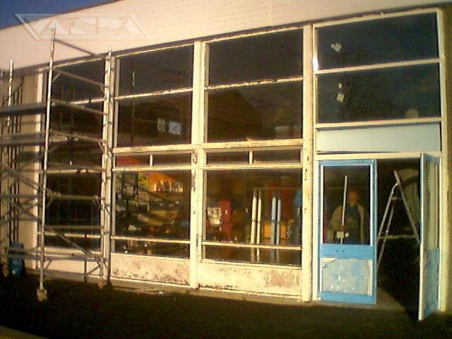 Old glazing