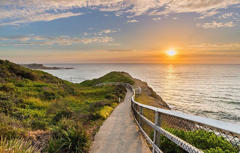 Path Running Down To The Beach — Northern Rivers Coaching And Counselling In Rowlands Creek Road, Uki, NSW