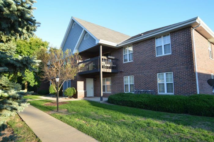 Front of building