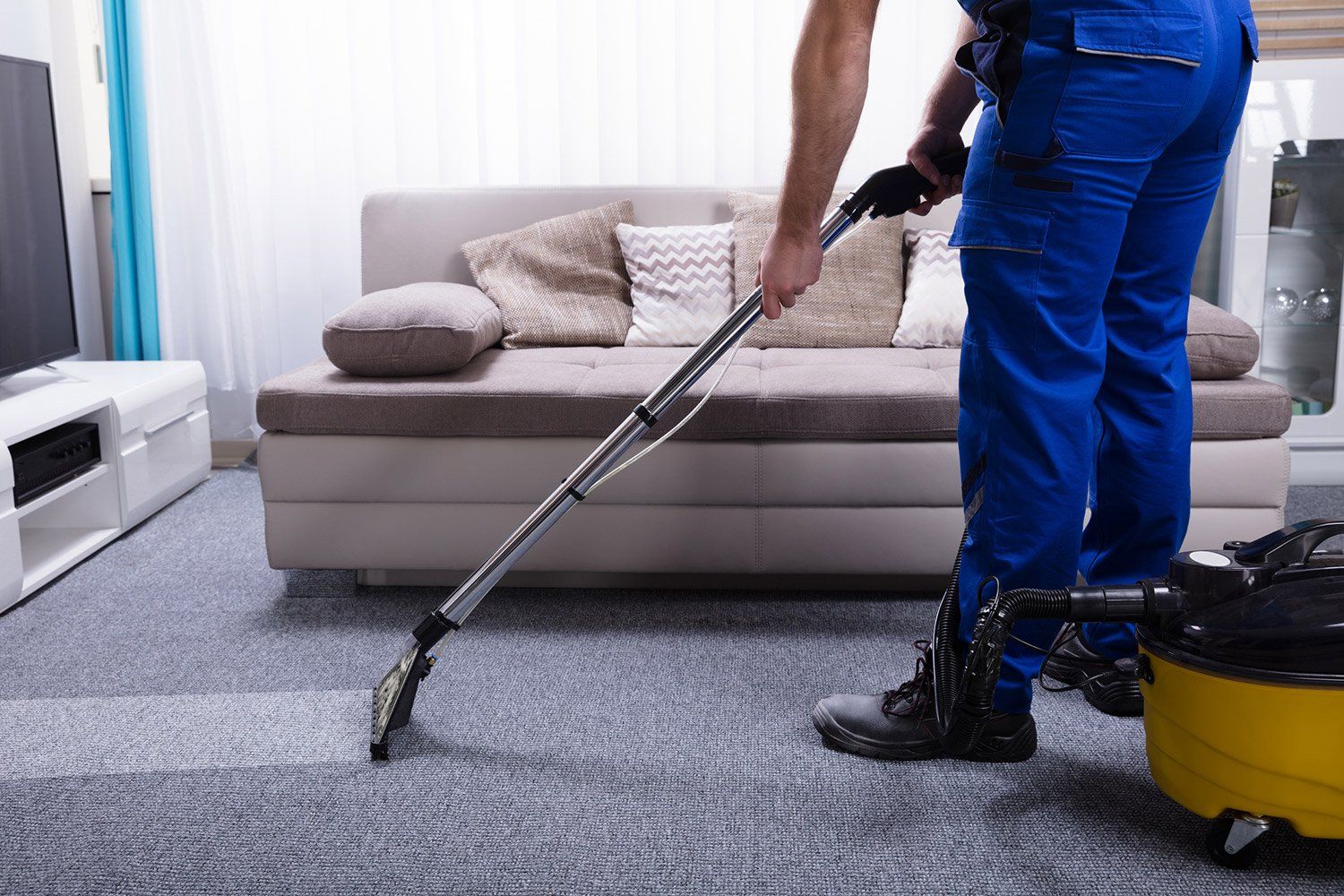 Janitor Cleaning Carpet — Beaver, PA — A-1 Carpet Cleaning Janitor Cleaning Carpet — Beaver, PA — A-1 Carpet Cleaning