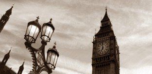 Parliament Big Ben - London Westminster Bridge