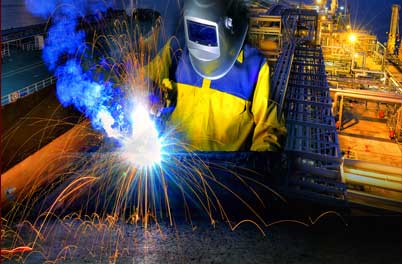 Welding metal for building - Welding Services in Greenville, SC