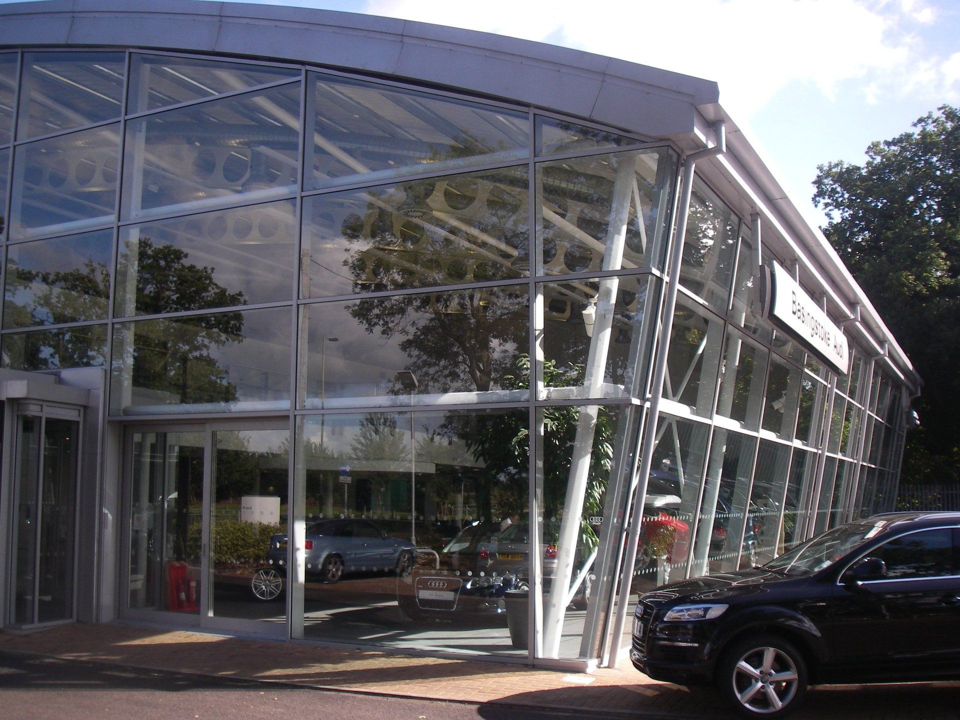 glass doors