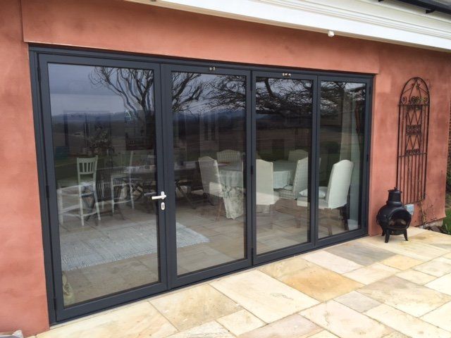 glass doors