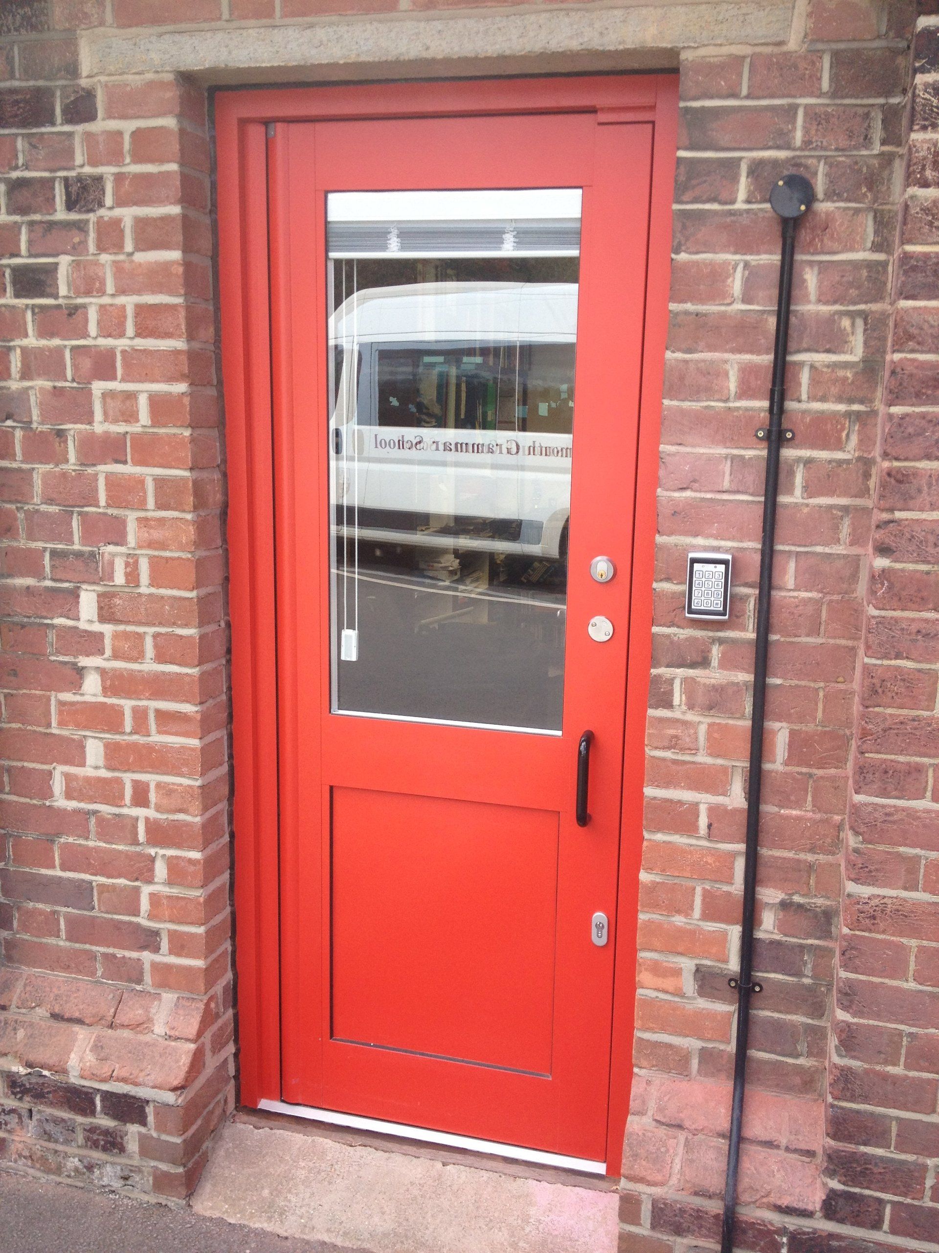 glass doors