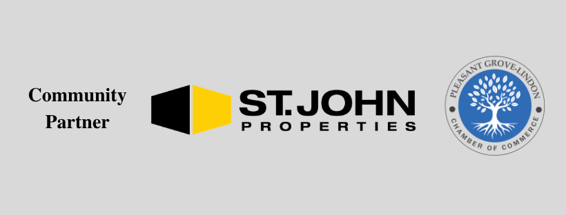 The logo for st. john properties is a community partner.