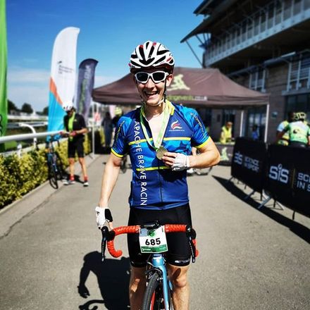 sportive rider Sportive rider at ride warwickshire
