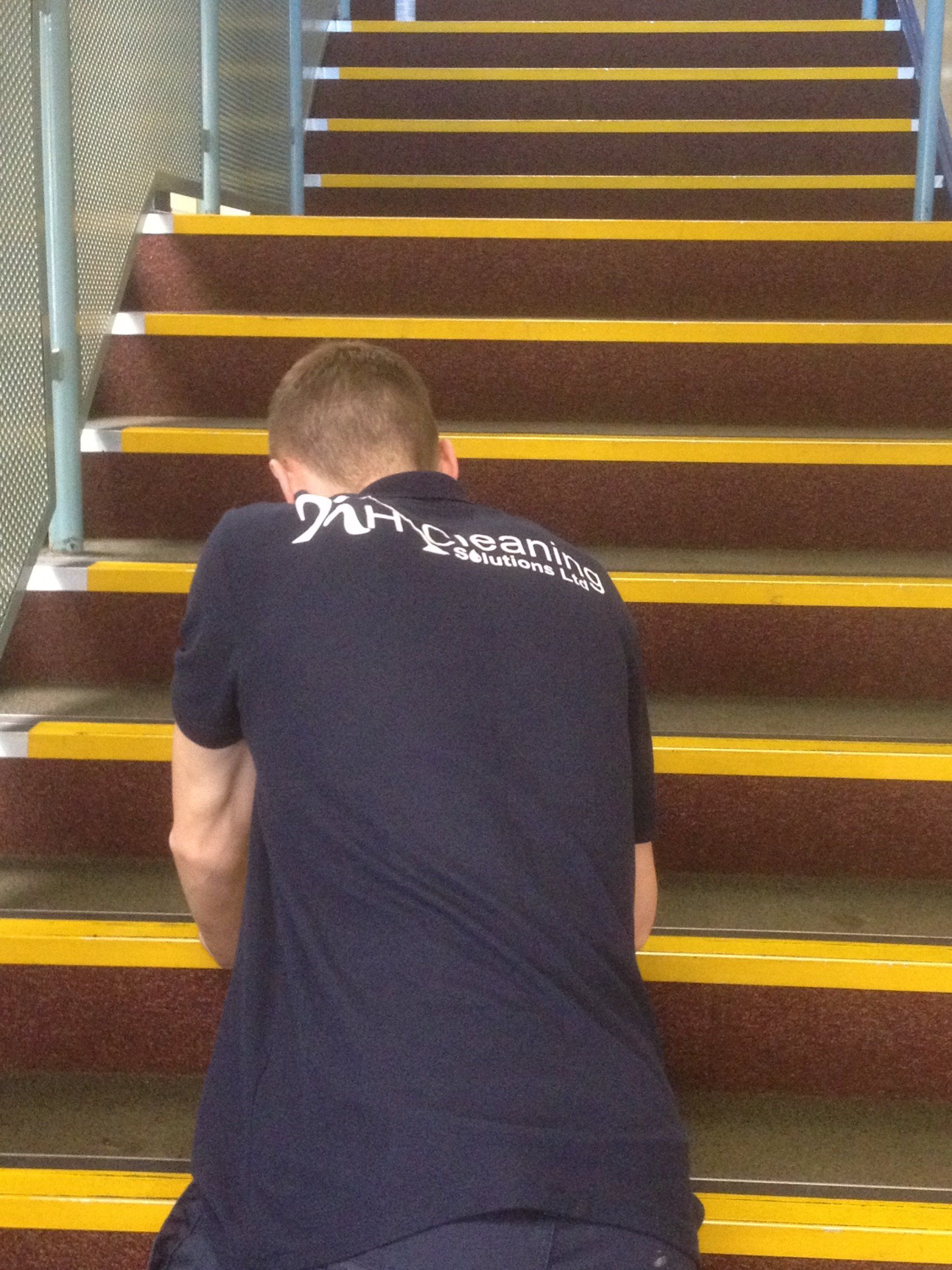 steps cleaning