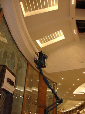 ceiling window cleaning