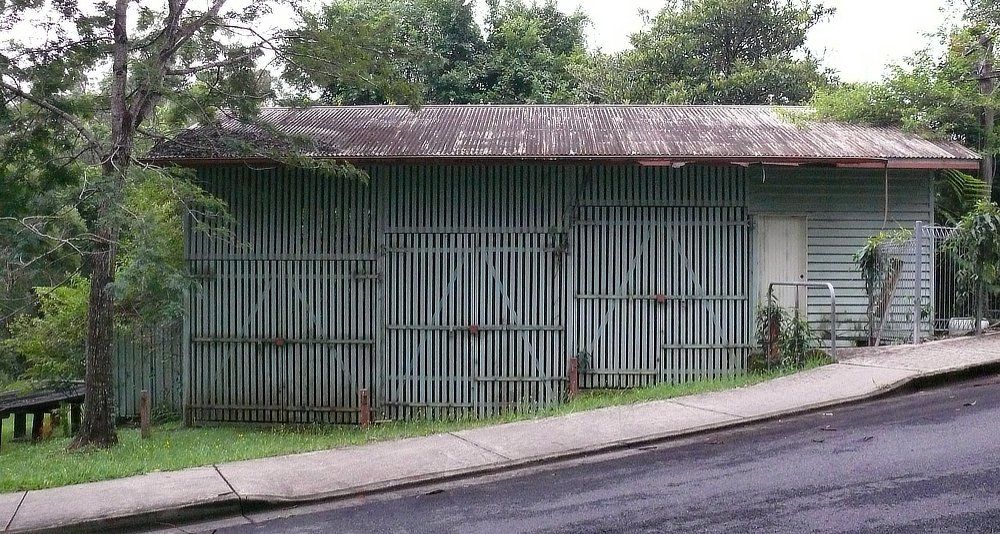 Another 2014 image of what is now the main MMS shed. Photo