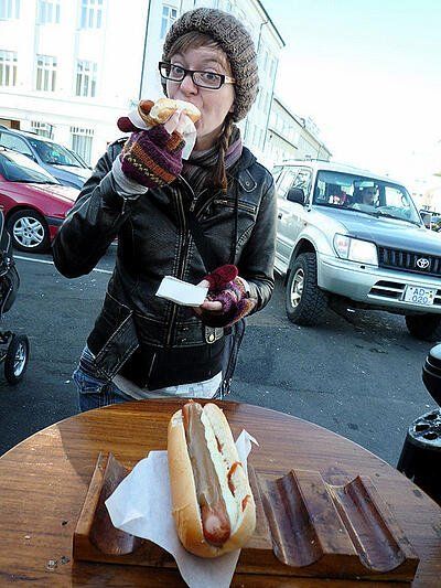 Icelandic hot dog