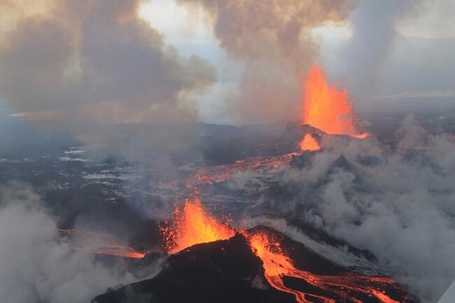 Icelandic volcano