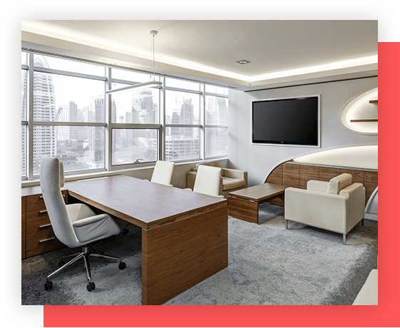 White Furniture in the Office