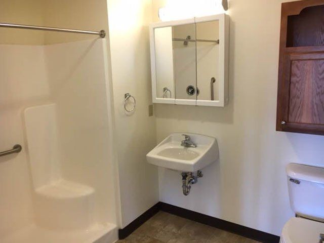 Modern Bathroom - Senior living in Essex Junction, VT Modern Bathroom - Senior living in Essex Junction, VT