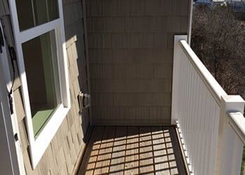 Apartment Balcony - Senior living in Essex Junction, VT Apartment Balcony - Senior living in Essex Junction, VT