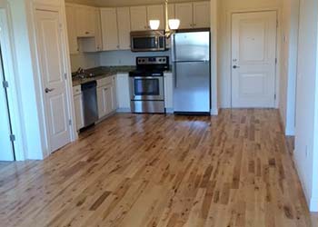 Kitchen with Clean Floor - Apartments in Essex Junction, VT Kitchen with Clean Floor - Apartments in Essex Junction, VT