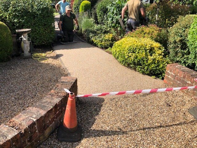 Braybank pathway - after