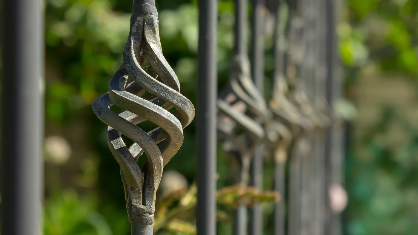 Ornamental Design — Fence With Ornamental Design, Close Up in Tucson, AZ Ornamental Design — Fence With Ornamental Design, Close Up in Tucson, AZ