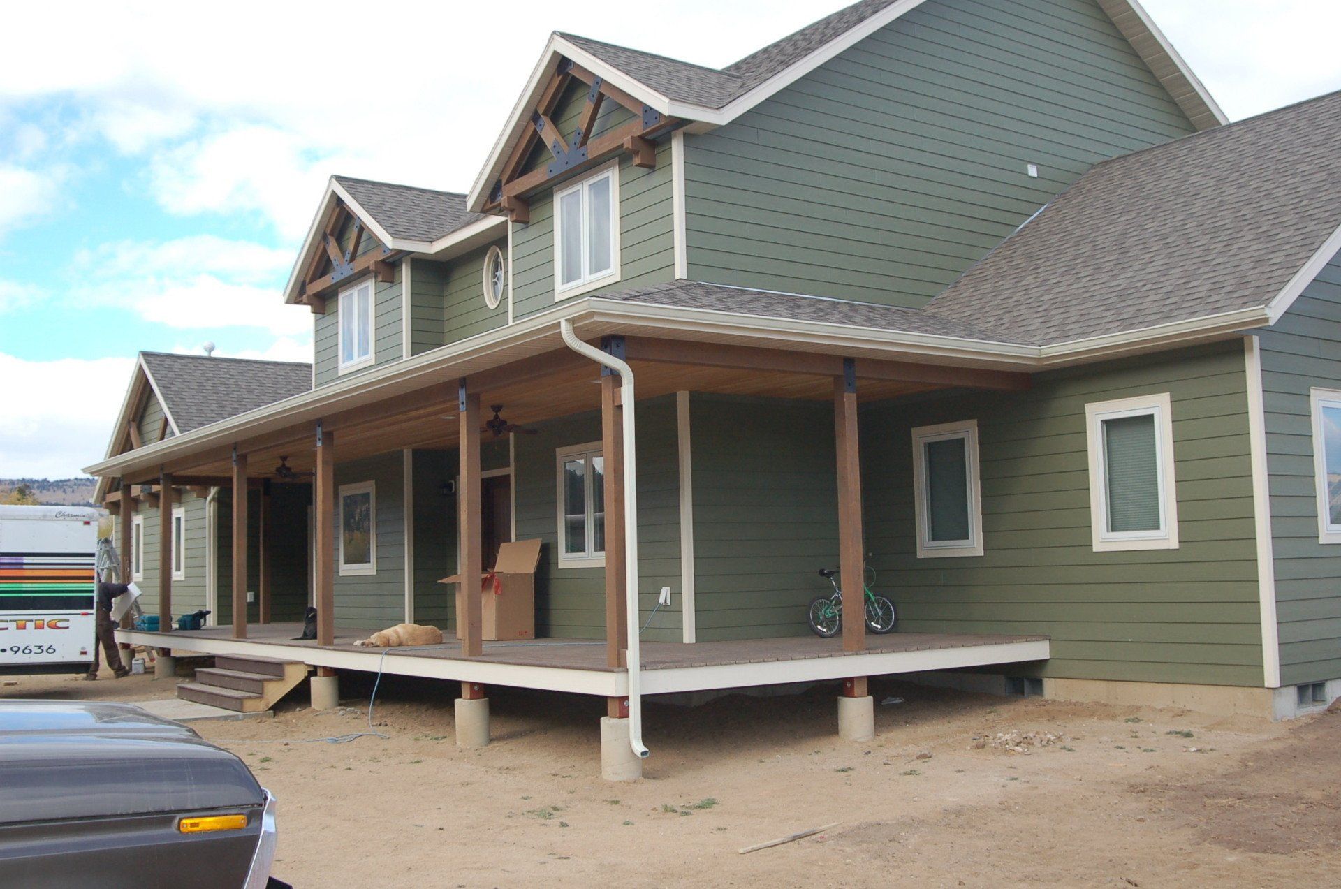 House With Gutter — Helena, MT — Continuous Rain Gutter Co.