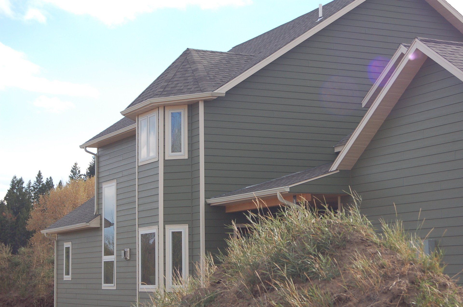 House With Gutter System — Helena, MT — Continuous Rain Gutter Co.