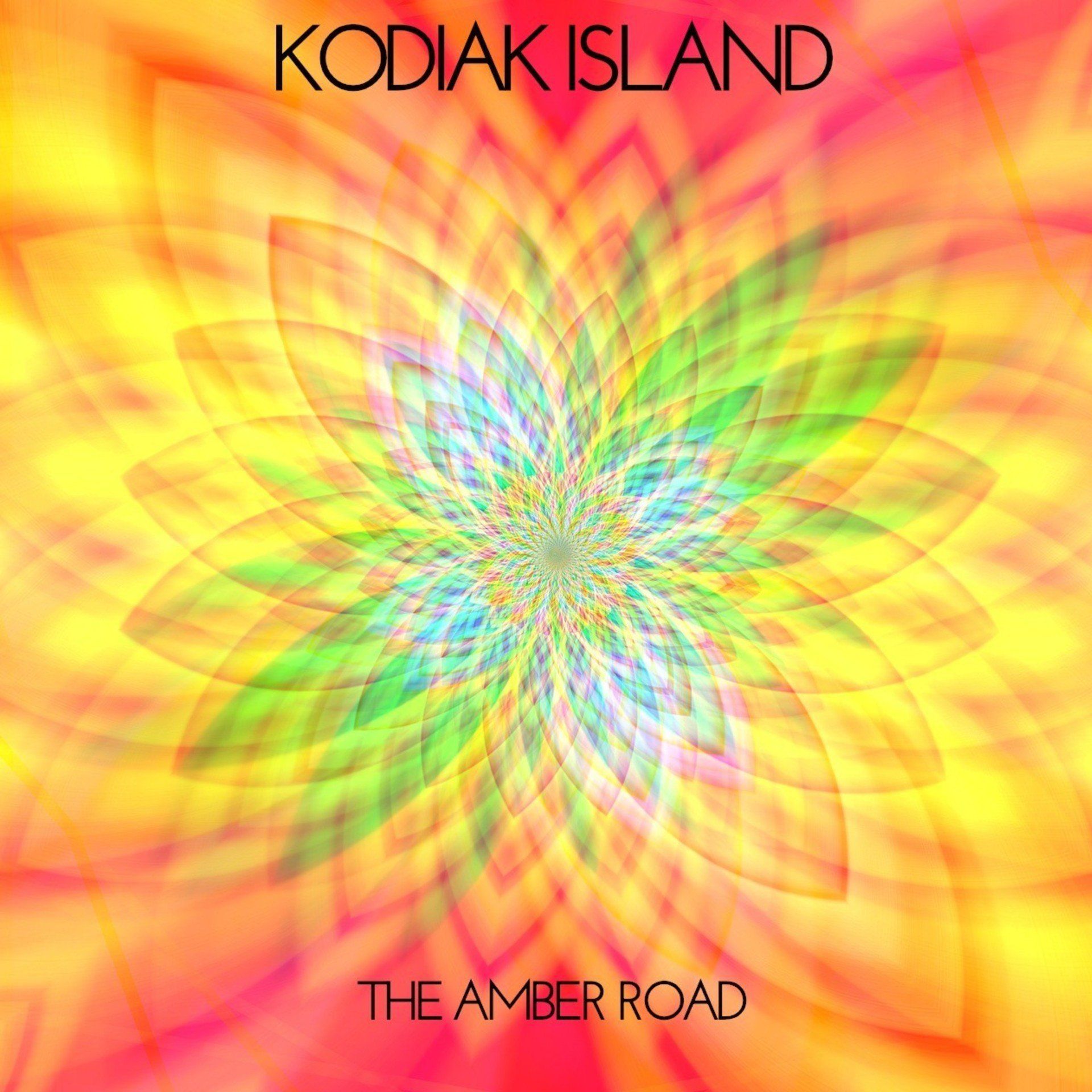 The cover of the album the amber road by kodiak island