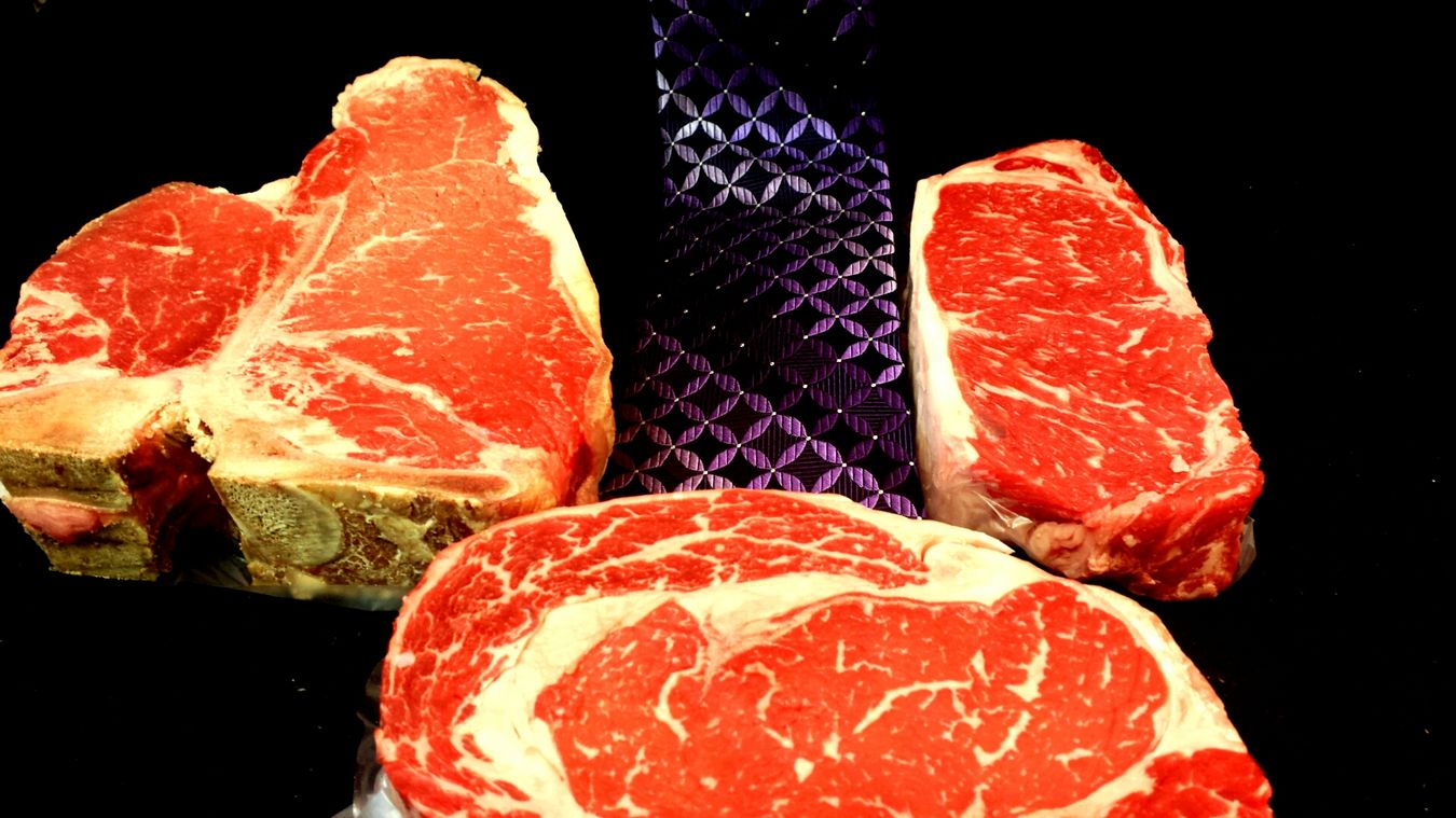 Lean Cut Steaks-Oliver's Meat Market, Denver, Colorado