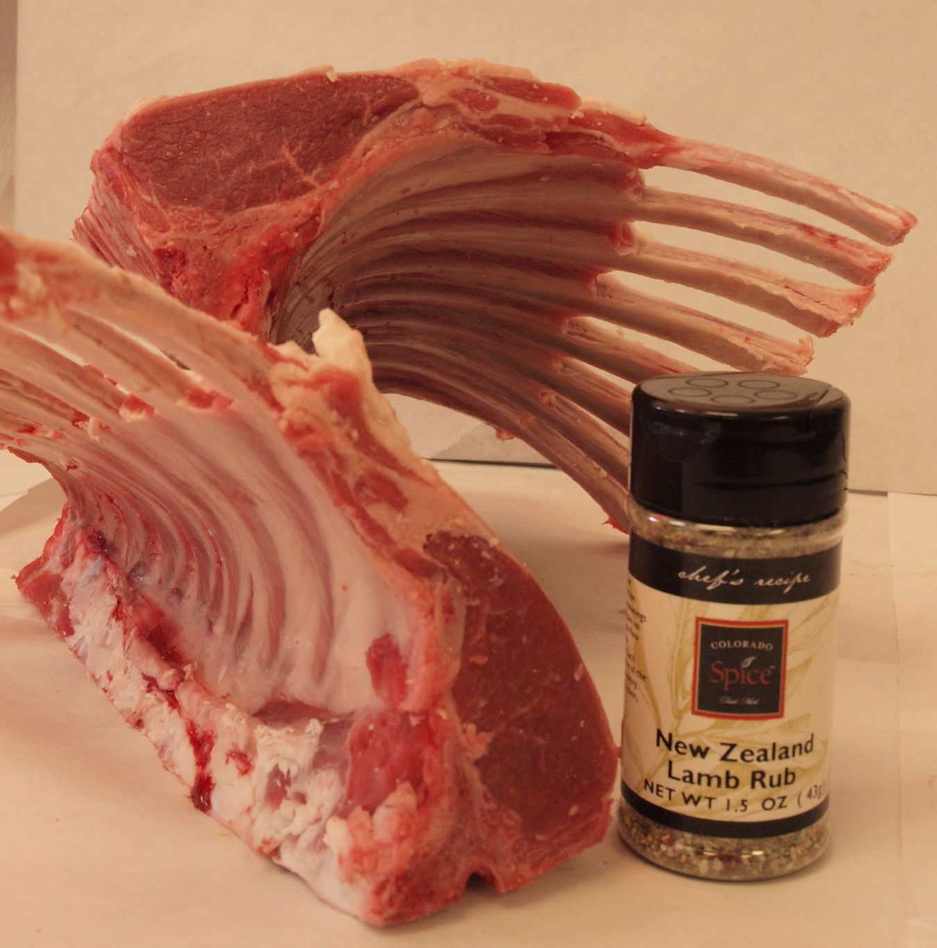 Rack of Lamb and Spice- Meat Market, Denver, Colorado