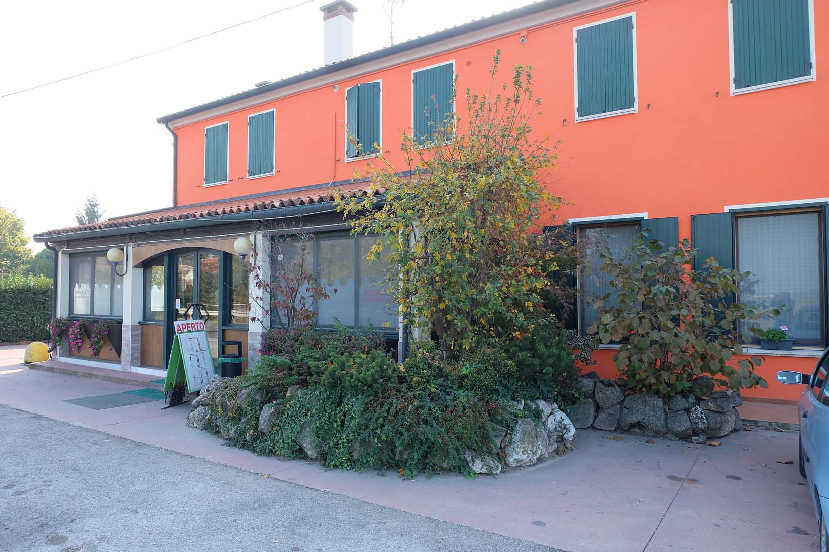 Ingresso del ristorante