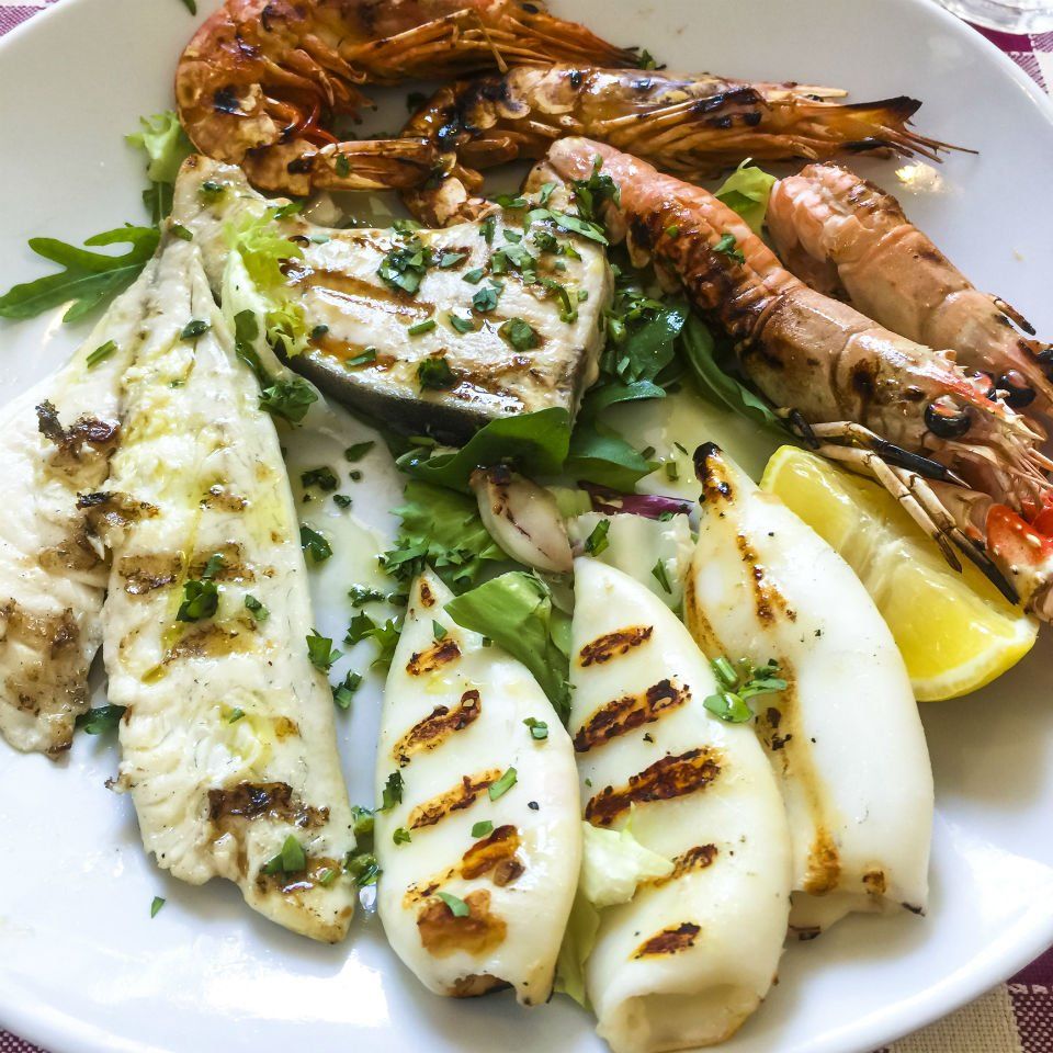 Pesce alla griglia