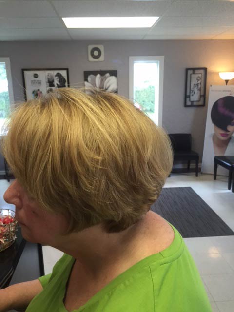 Short hair cut and color - hair cut and color - Hair Works in Hamilton, NJ