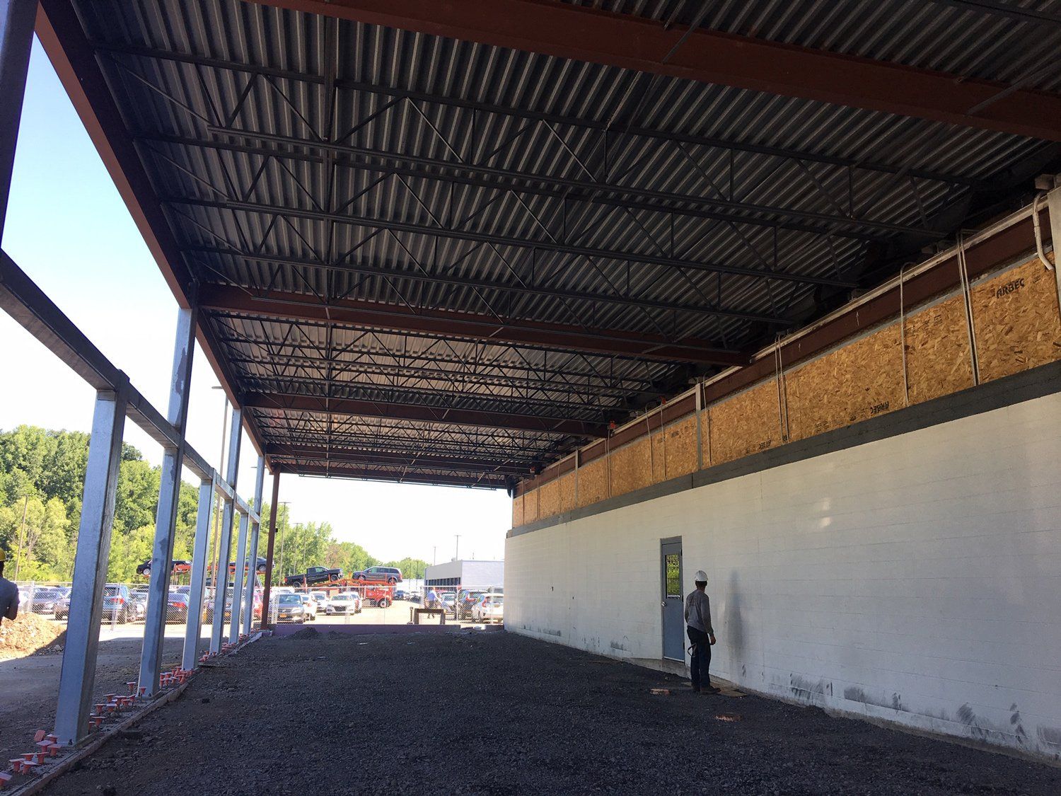 Welding Contractor — Sierson Crane Inc & Welding Working In Commercial Site in Westmoreland, NY