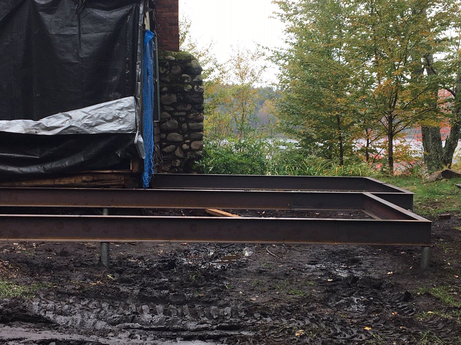 Industrial Welding — Construction Steel Closed Up in Westmoreland, NY
