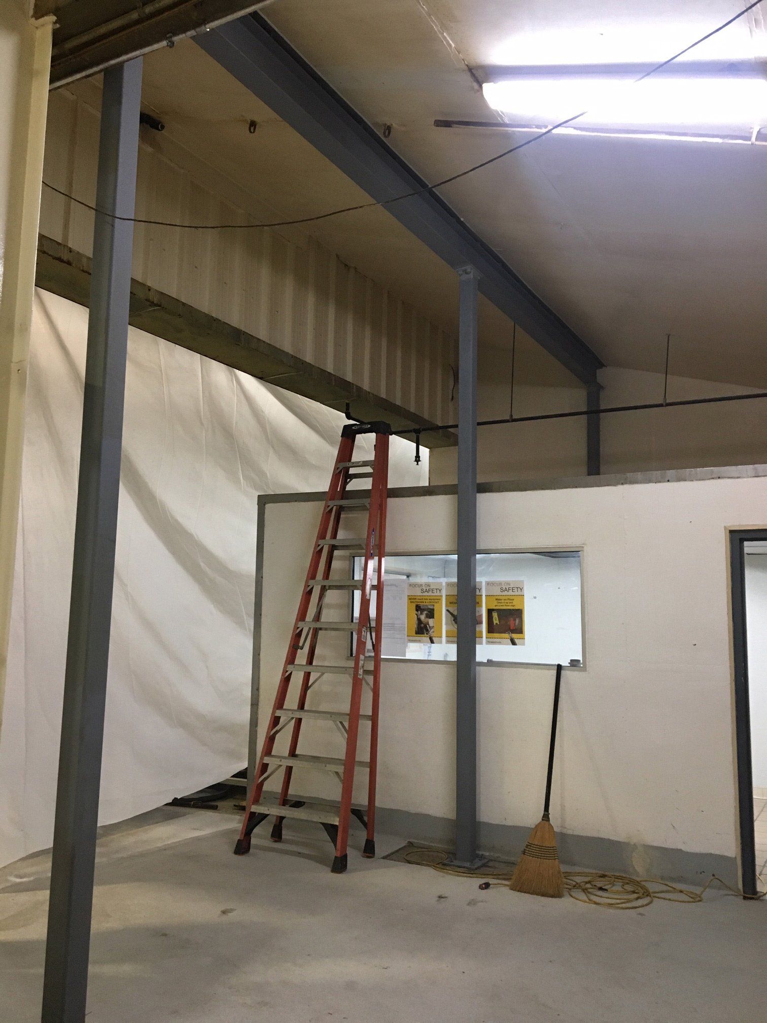 Craning Company — Red Ladder Side View in Westmoreland, NY