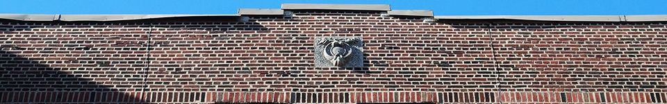 The brickwork at the Pilgrim property.