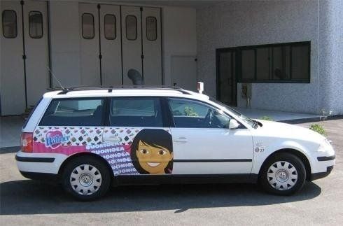 Taxi con pubblicitÃ