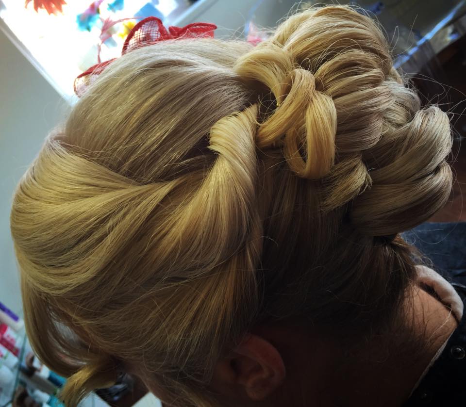 braided wedding hairstyle