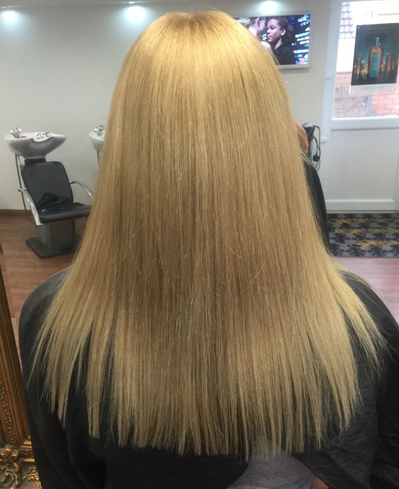 Hair straightening