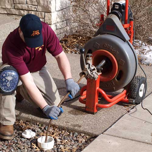 Snaking a Pipe - Beasley Carter's Septic and Rooter Service