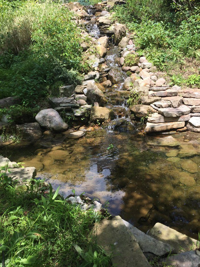 long water falls