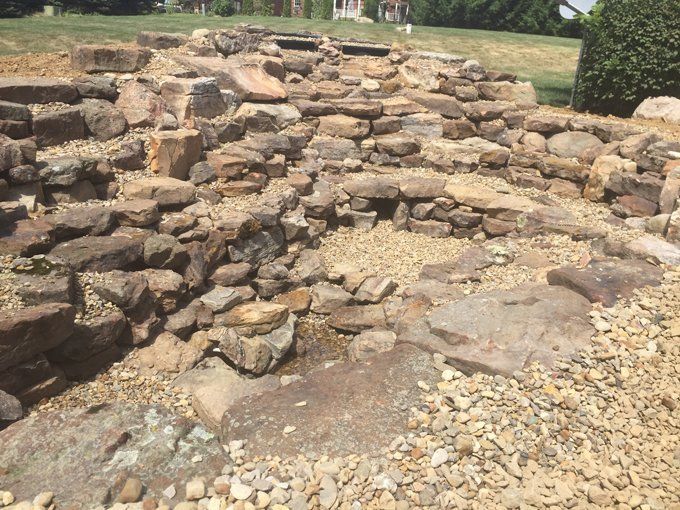 dry pond