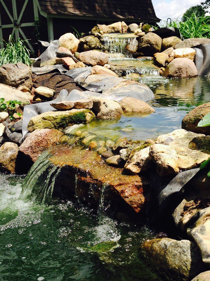 Stone and water
