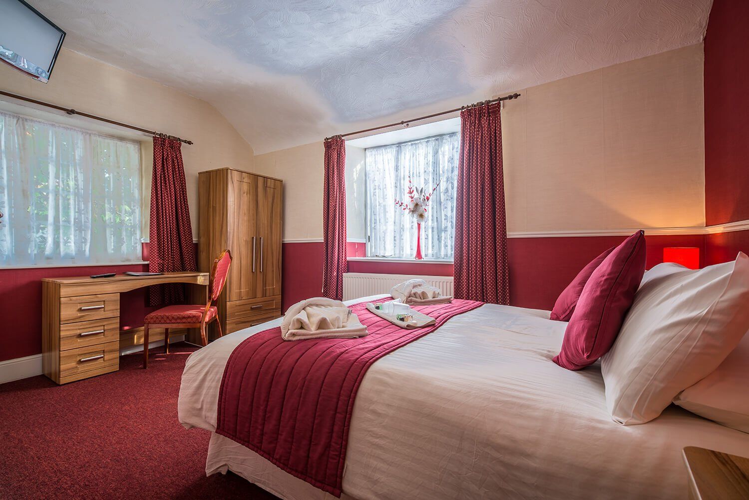 Double Room with Garden View at Daish's Hotel in Shanklin