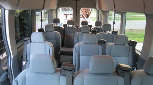 Inside A Shuttle Bus — Marco Island, FL — A Class Transportation
