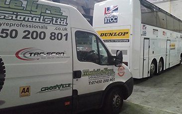 Tyre Professionals company van