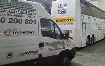 Tyre Professionals company van